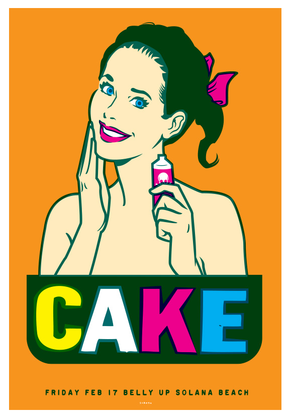 Scrojo Cake Poster