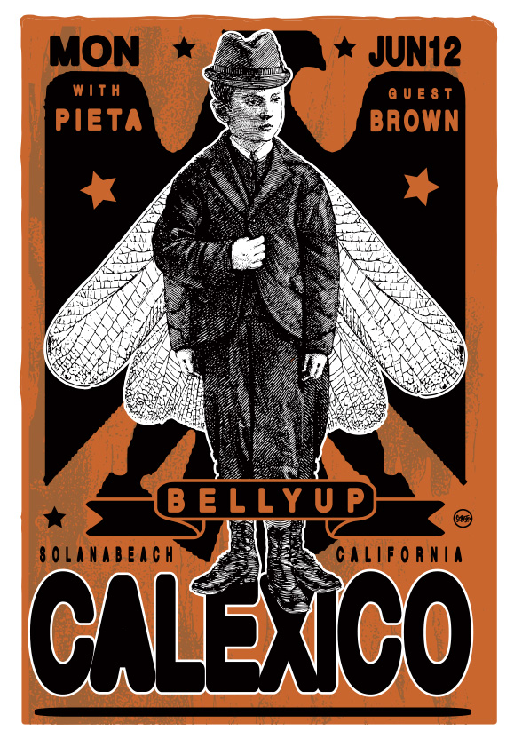 Scrojo Calexico Poster