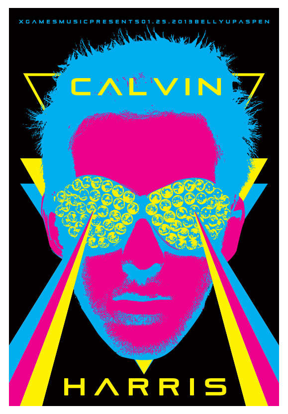 Scrojo Calvin Harris Poster