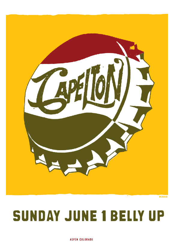 Scrojo Capleton Poster