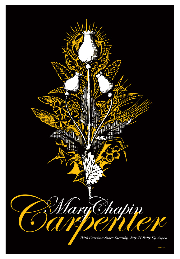 Scrojo Mary Chapin Carpenter Poster