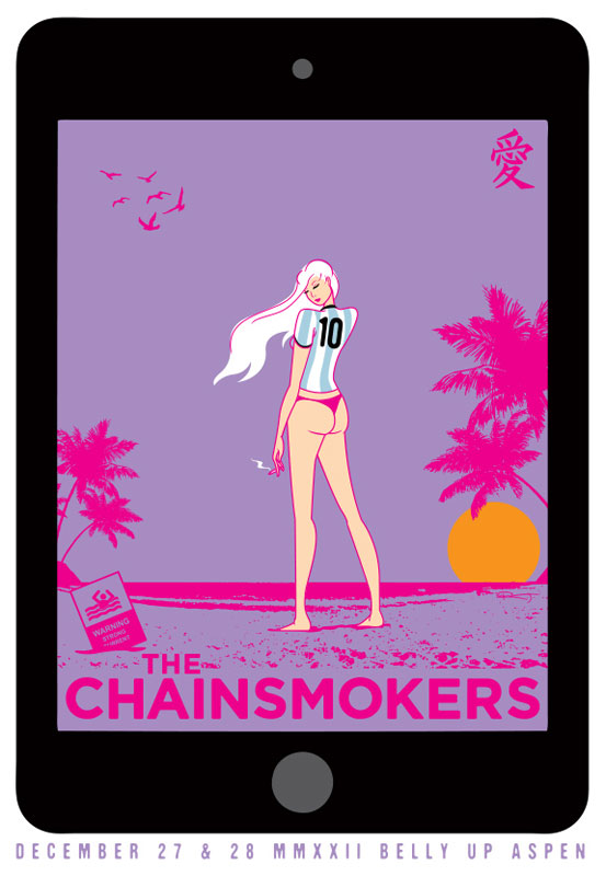 Scrojo The Chainsmokers Poster