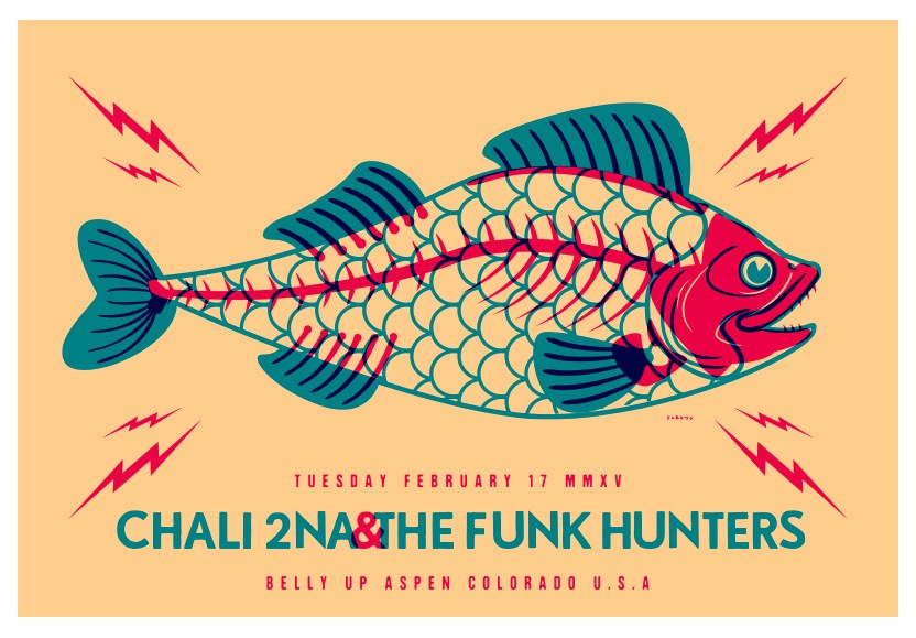 Scrojo Chali 2na and the Funk Hunters Poster