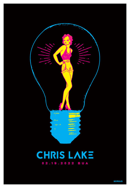 Scrojo Chris Lake Poster