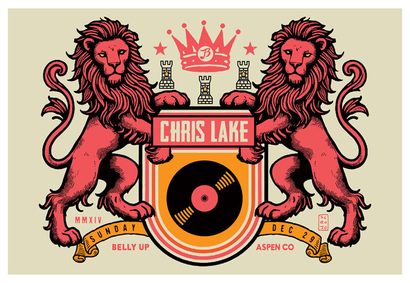 Scrojo Chris Lake Poster