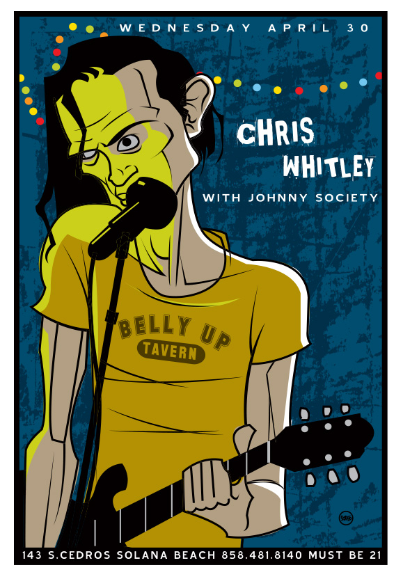 Scrojo Chris Whitley Poster