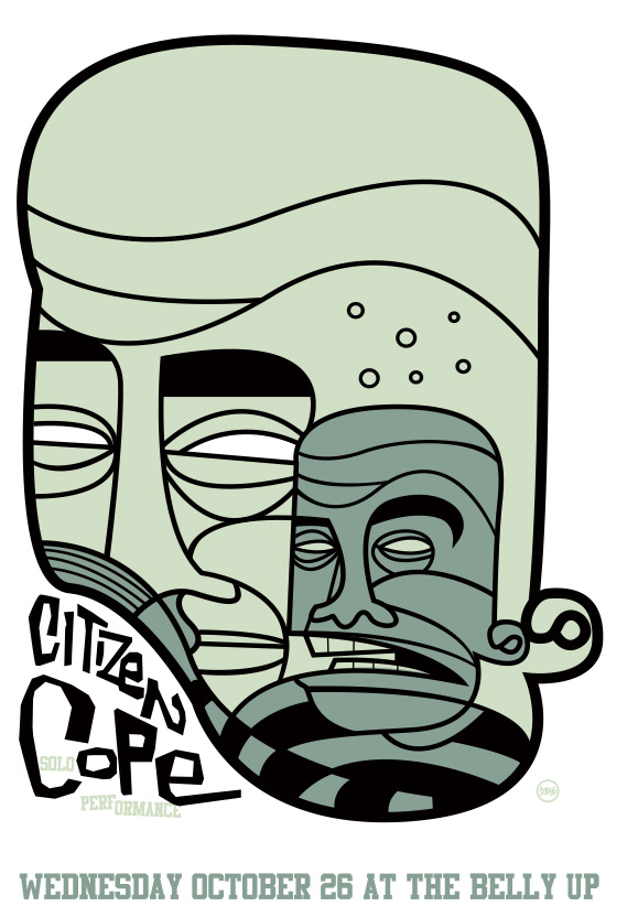 Scrojo Citizen Cope Poster