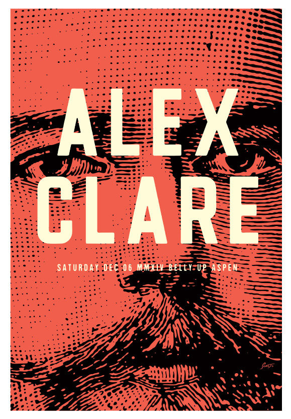 Scrojo Alex Clare Poster