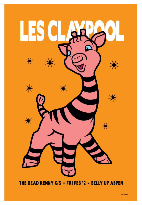 Scrojo Les Claypool (of Primus fame) Poster