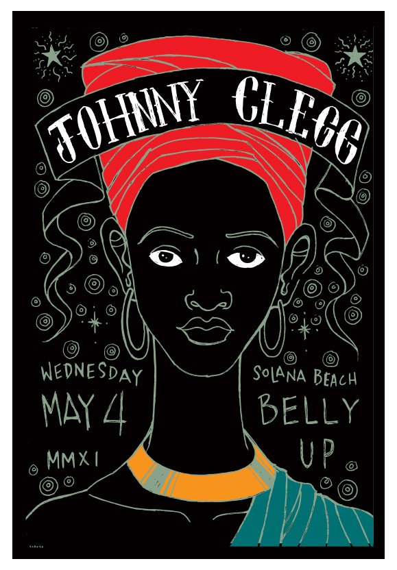 Scrojo Johnny Clegg Poster