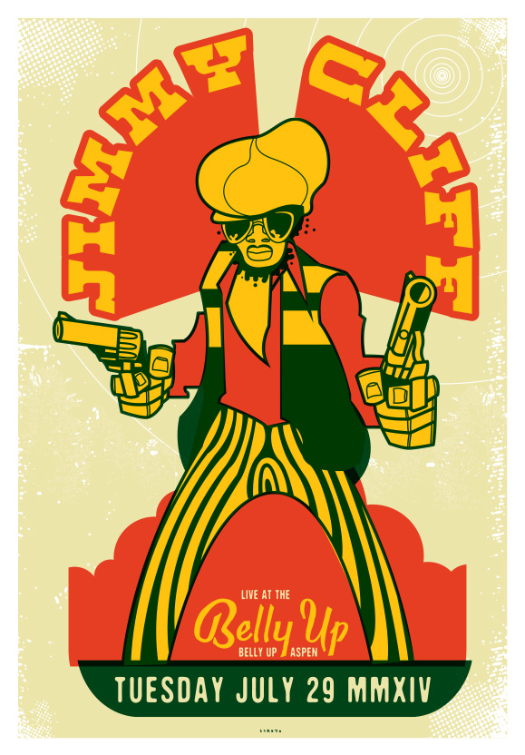 Scrojo Jimmy Cliff Poster