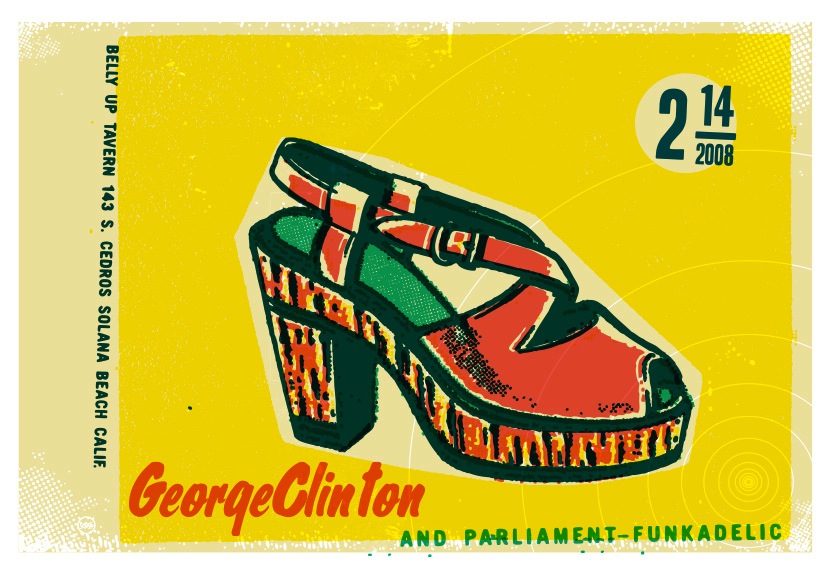 Scrojo George Clinton and Parliament-Funkadelic Poster