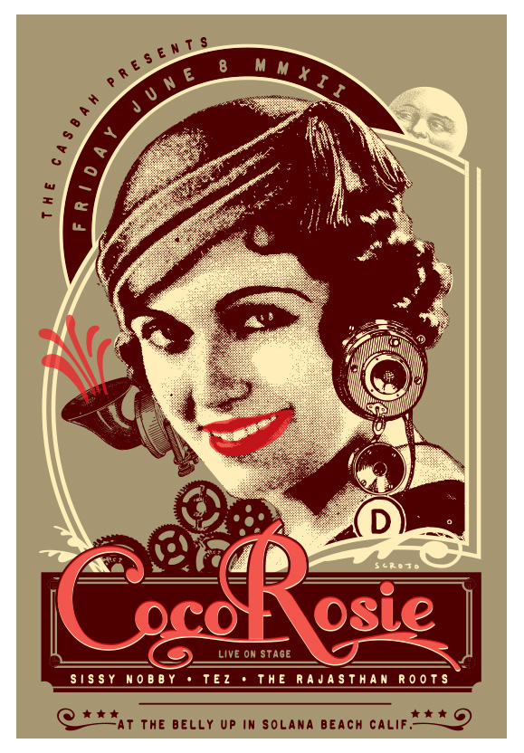 Scrojo CocoRosie Poster