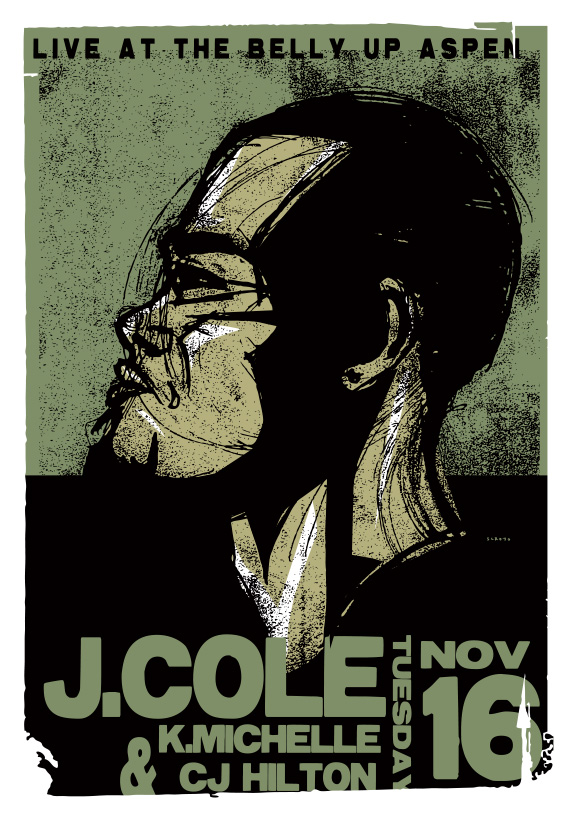 Scrojo J. Cole Poster