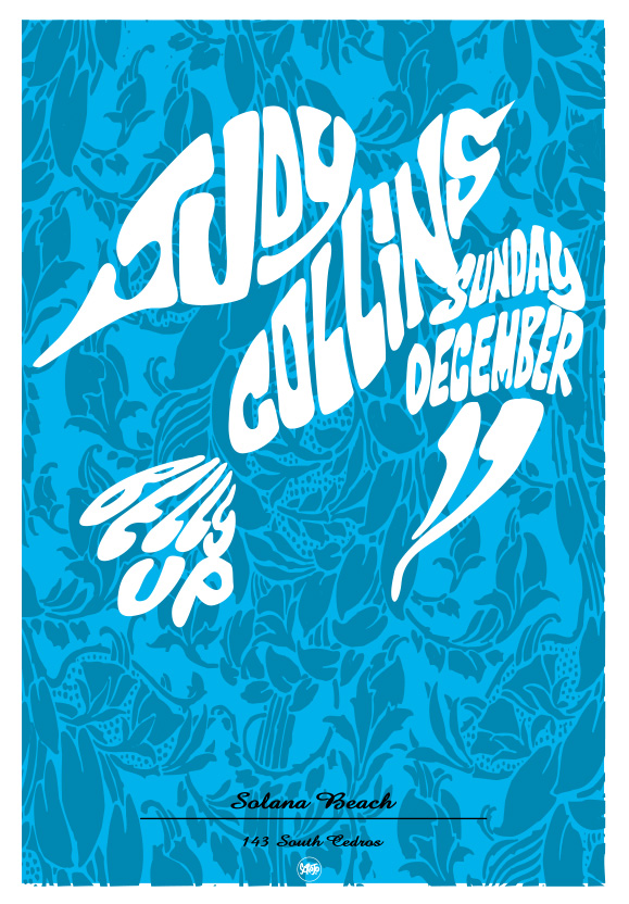 Scrojo Judy Collins Poster