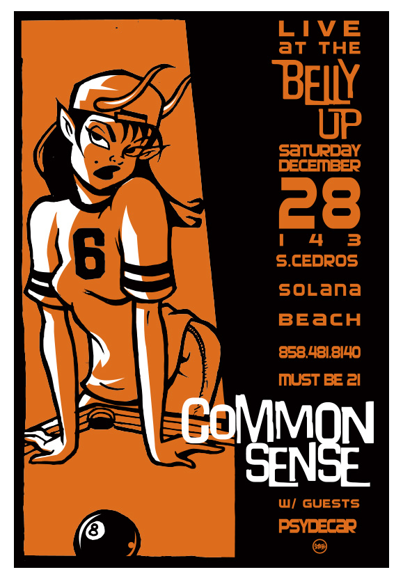 Scrojo Common Sense Poster