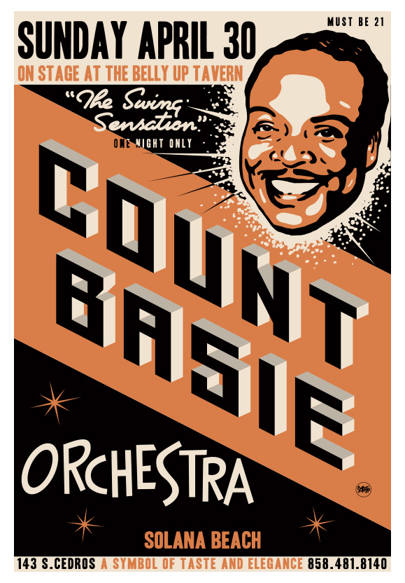 Scrojo The Count Basie Orchestra Poster