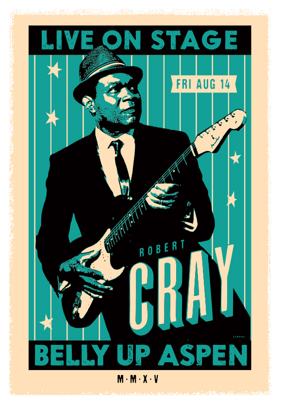 Scrojo Robert Cray Poster