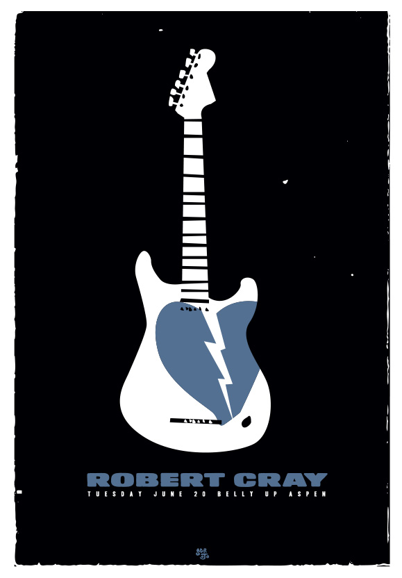 Scrojo Robert Cray Poster