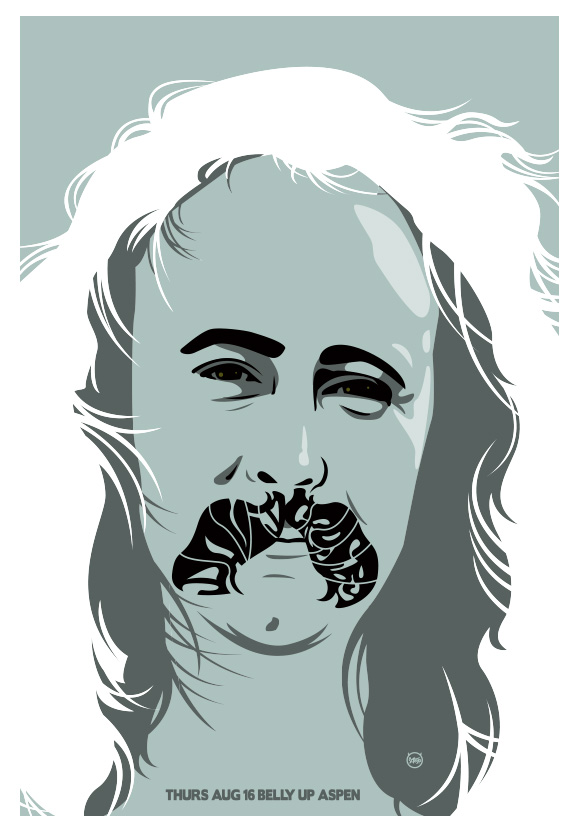 Scrojo David Crosby Poster