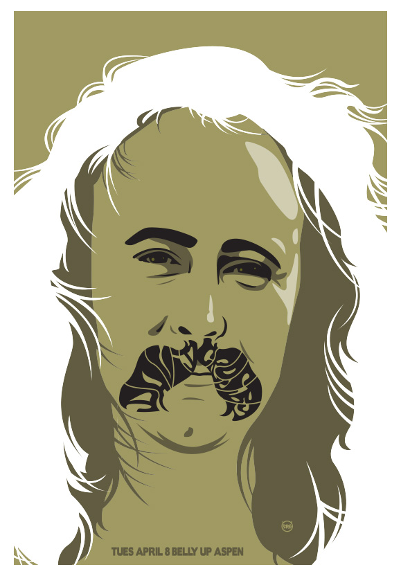 Scrojo David Crosby Poster