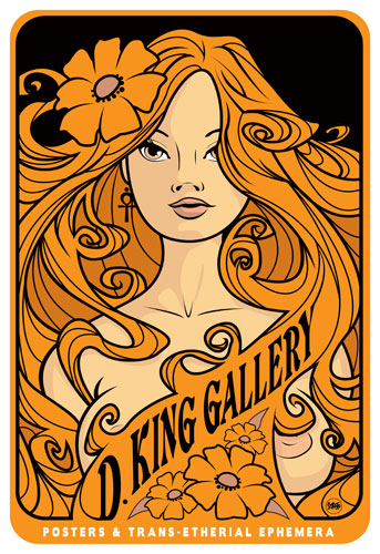 Scrojo D.King Gallery Poster