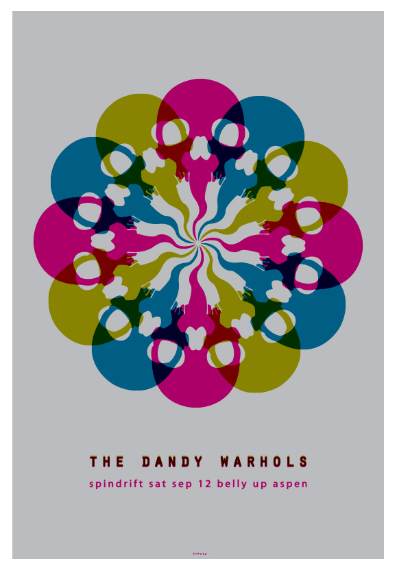 Scrojo The Dandy Warhols Poster