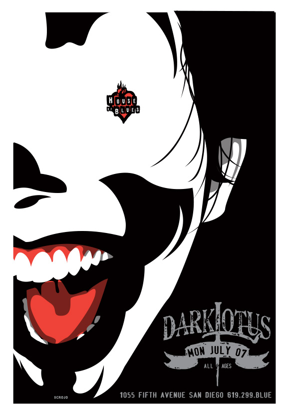 Scrojo Dark Lotus Poster