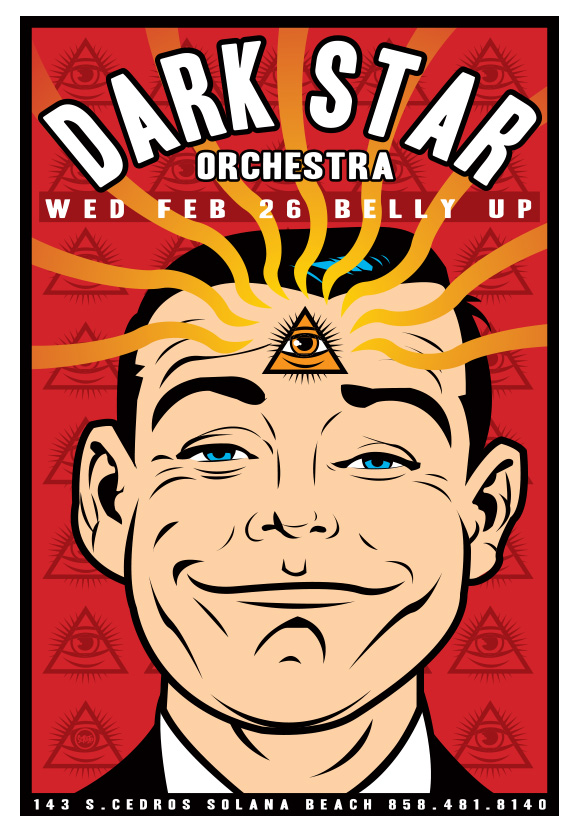 Scrojo Dark Star Orchestra Poster