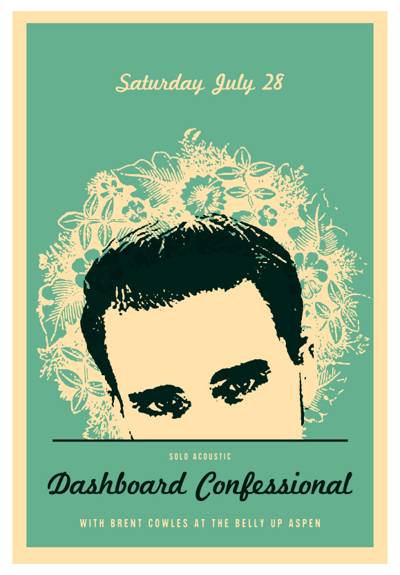 Scrojo Dashboard Confessional Poster