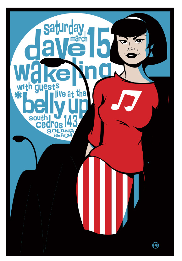 Scrojo Dave Wakeling Poster