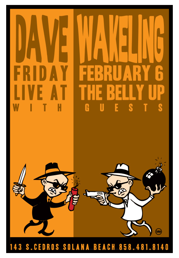 Scrojo Dave Wakeling Poster