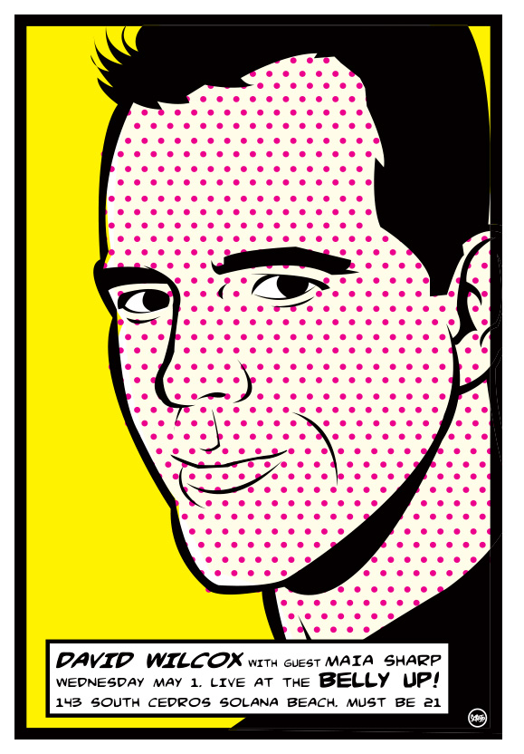 Scrojo David Wilcox Poster