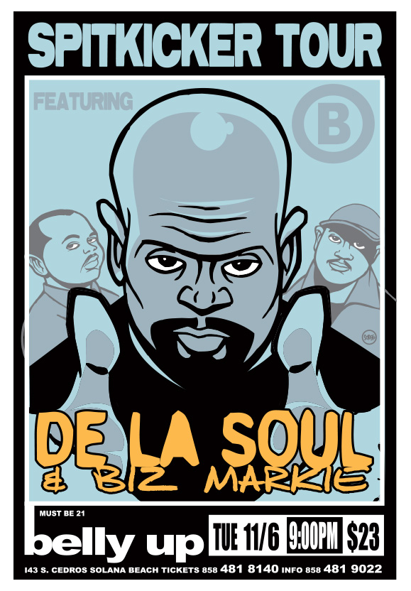 Scrojo De La Soul Poster