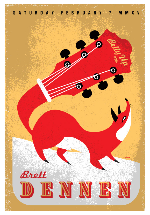 Scrojo Brett Dennen Poster