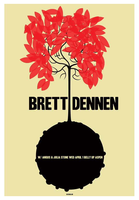 Scrojo Brett Dennen Poster