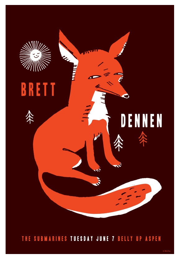 Scrojo Brett Dennen Poster