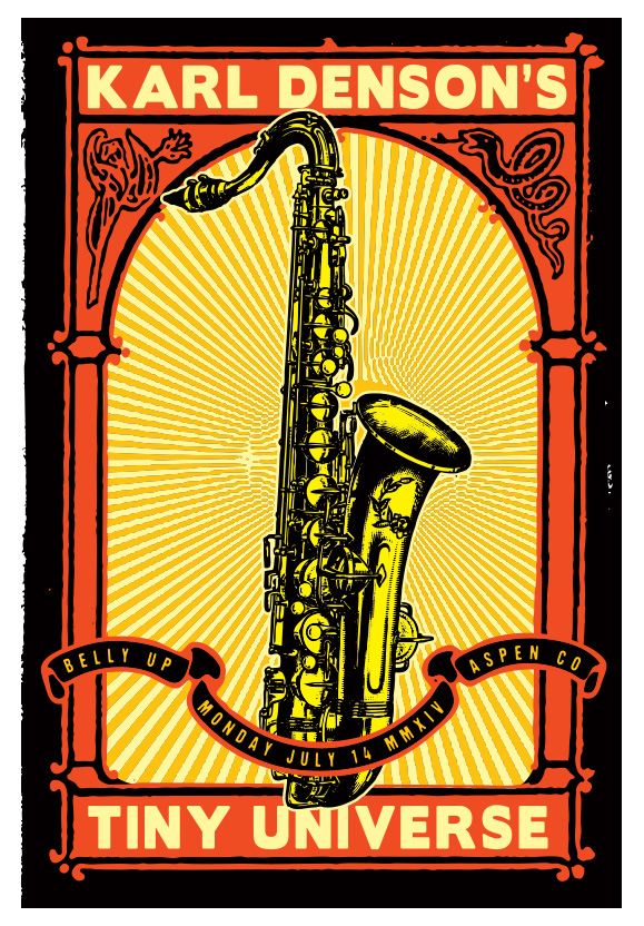 Scrojo Karl Denson's Tiny Universe Poster