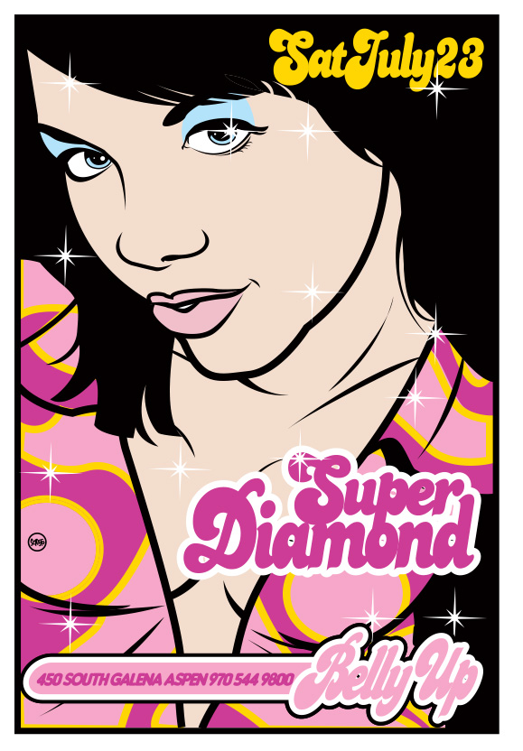 Scrojo Super Diamond Poster