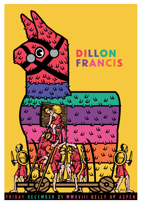 Scrojo Dillon Francis Poster