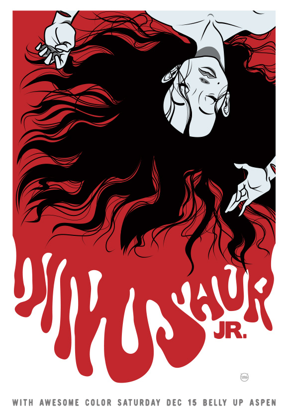 Scrojo Dinosaur Jr. Poster
