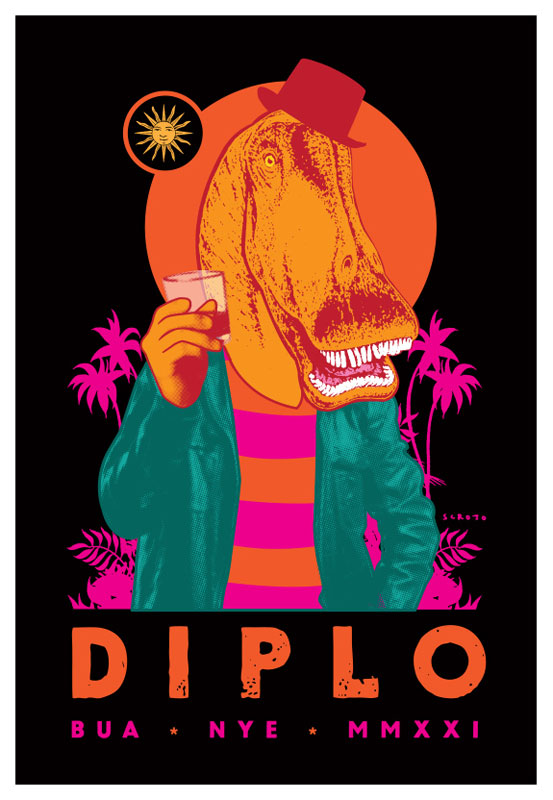 Scrojo Diplo Poster