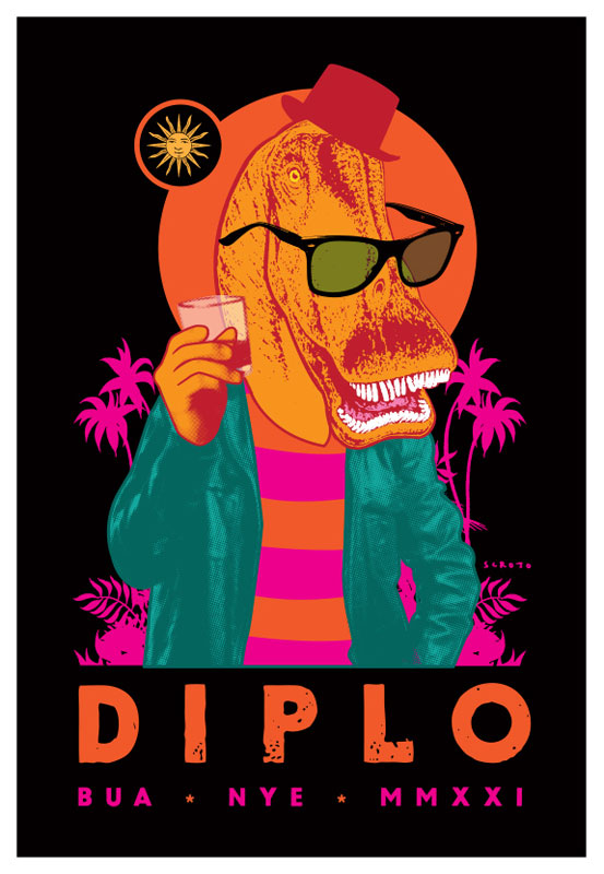 Scrojo Diplo Poster