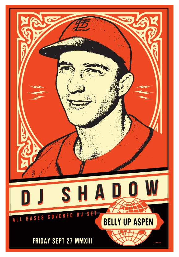Scrojo DJ Shadow Poster