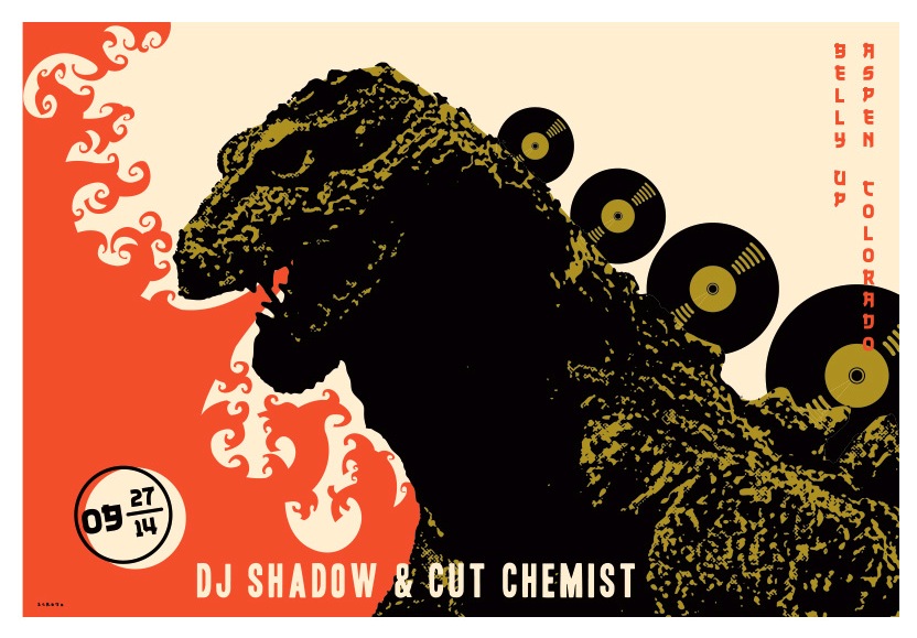 Scrojo DJ Shadow Poster