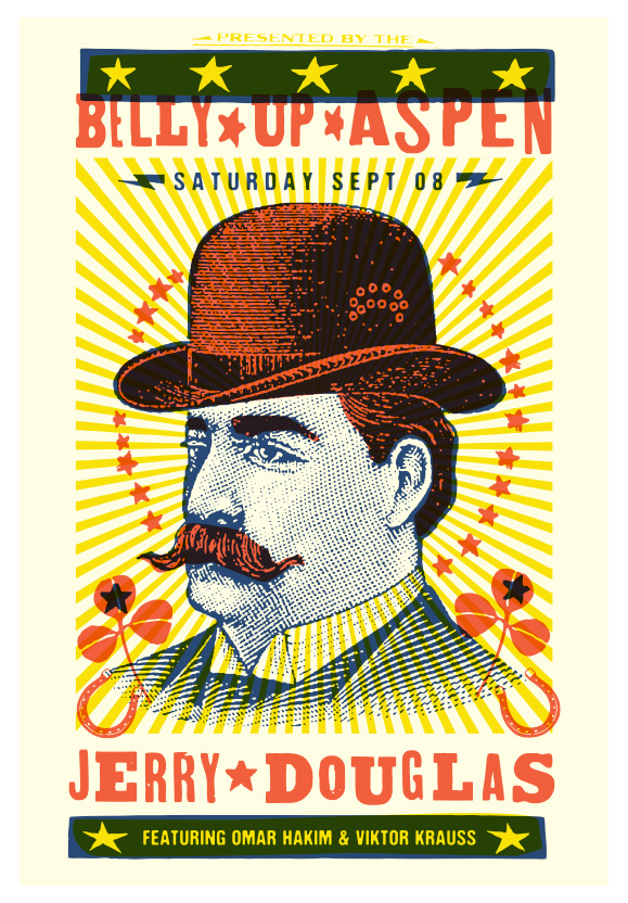 Scrojo Jerry Douglas Poster