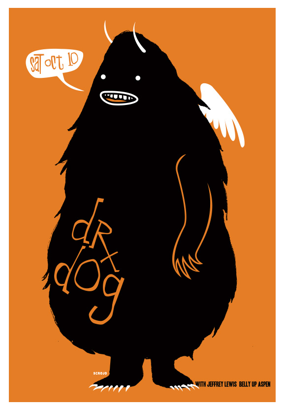 Scrojo Dr. Dog Poster
