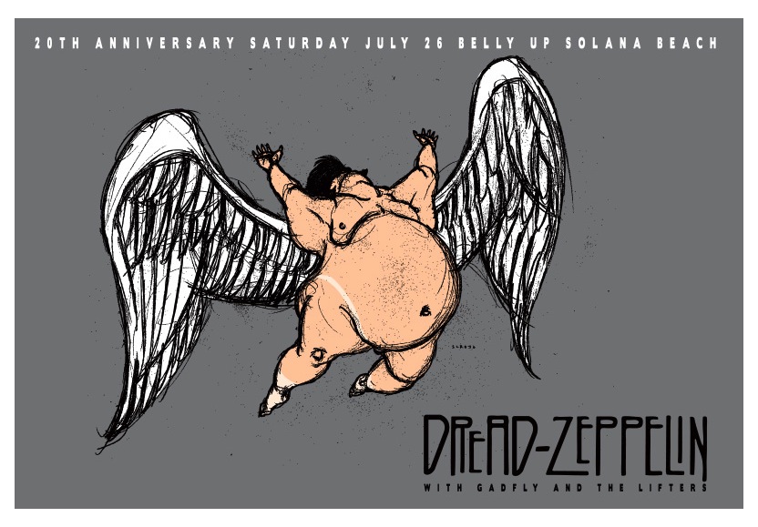 Scrojo Dread Zeppelin Poster