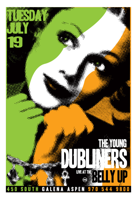 Scrojo The Young Dubliners Poster