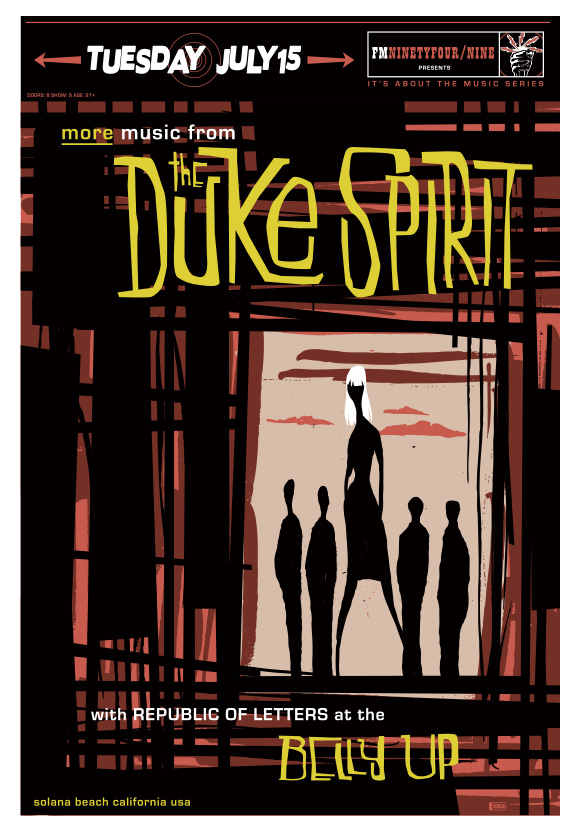 Scrojo The Duke Spirit Poster